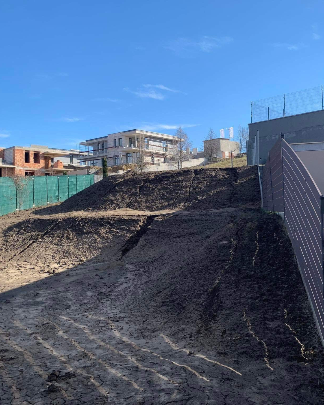 Kertépítés - Kertépítés előtti állapot Törökbálinton